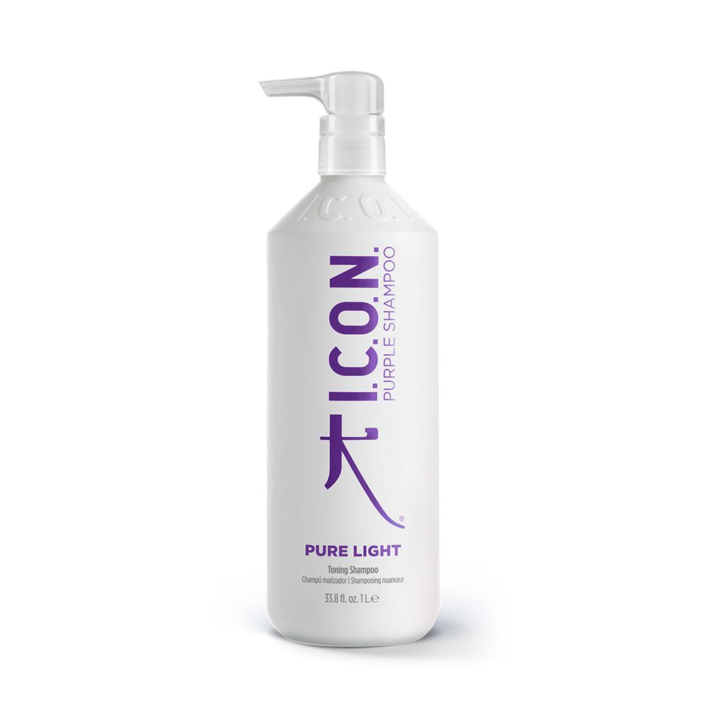 pure light purple shampoo litro